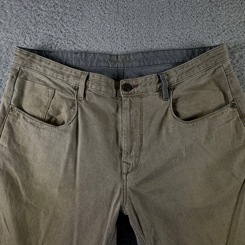 Robert Graham Classic Yates Mens Tan Khaki Straight Leg Pants 40x31‎ - Picture 7 of 10
